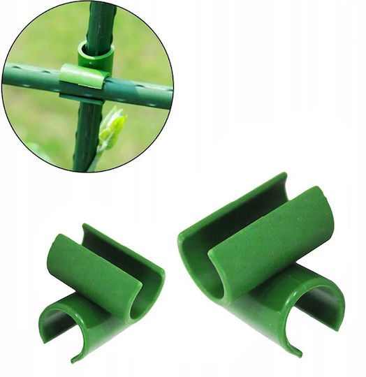 Cadre Suport Conectori În Formă De T Diametru 11 Mm Verde Set 6 Bucăți