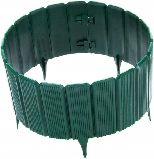 Bordură de Grădină din Plastic în Culoarea Verde xcm
