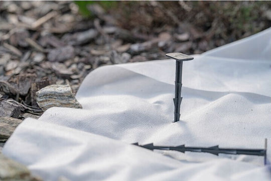 Cuie Fixare Folie Paturi De Grădină Seră Lungime 15 Cm Negru