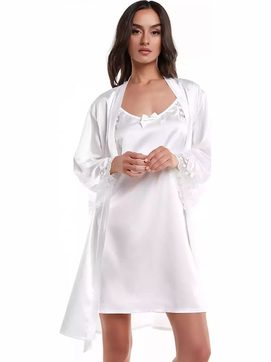 Summer Bridal Women's Nightdress White