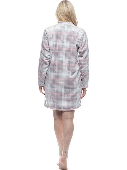 Koyote Χειμερινή Γυναικεία Fleece Ρόμπα Koyote Χειμερινή Γυναικεία Fleece Ρόμπα