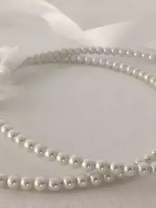 Ultra Chic Διαχρονικά Στέφανα Μαργαριτάρια 8 Χιλιοστών