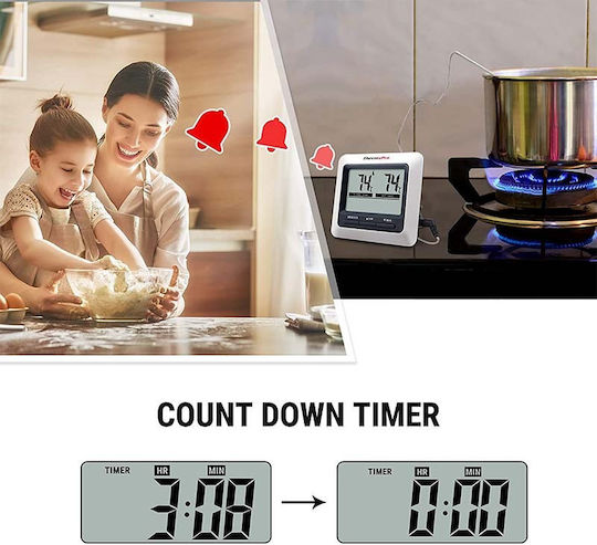 Thermo Pro Дигитален Термометър за храна Фурна с игла 0°C / +250°C