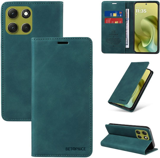 Betopnice Book Green (Motorola Moto G86 5G)