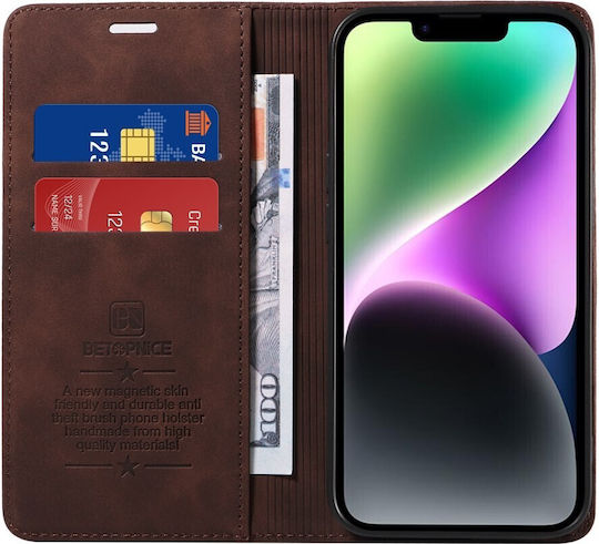 Betopnice Book Καφέ (Motorola Moto G86 5G)