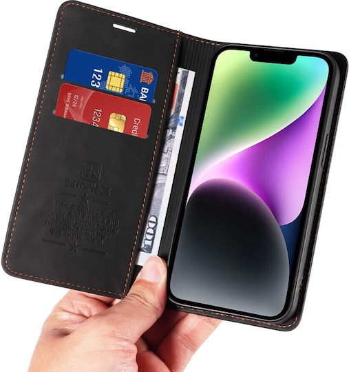 Betopnice Book Μαύρο (Motorola Moto G86 5G)