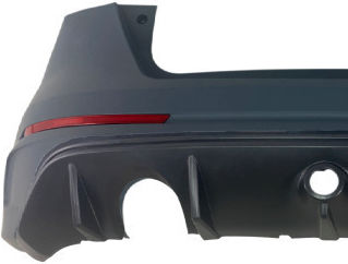 Stoßstange Auto Rückseite Kompatibel mit Ford Focus 2015-2018
