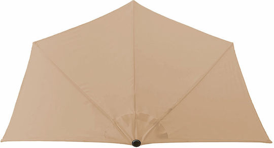 Hanging Aluminum Beige Parasol 1.37x1.37m
