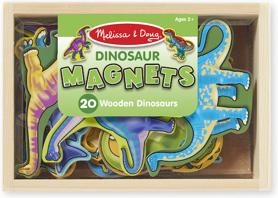 Melissa & Doug Magnetic Construction Toy Dinosaurs Multicolored for Children 2+ Years