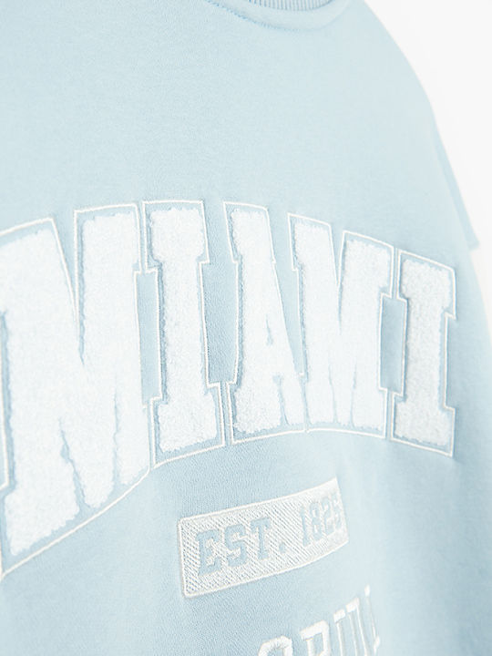 Kids Sweatshirt Cardigan Blue