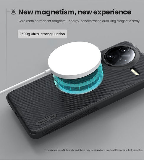 Nillkin Super Frosted Pro Magnetic Back Cover Plastic / Silicone Black (Poco F7 Ultra, Nillkin)