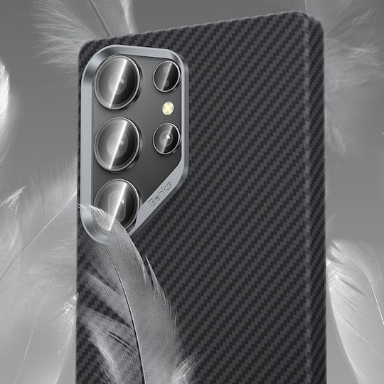 Benks Back Cover Aramid Fiber Μαύρο (Galaxy S25 Ultra)