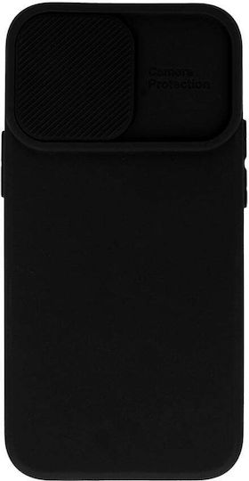 Powertech Back Cover Σιλικόνης Μαύρο (iPhone 15 Plus)