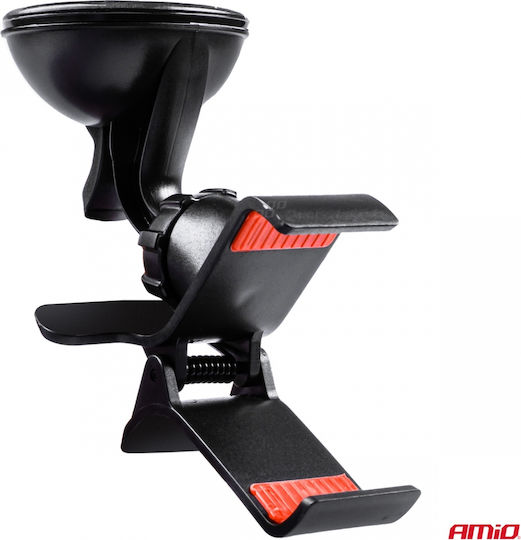 AMiO HOLD-04 Car Mobile Mount with Clip-Peg Black