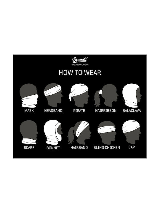 Brandit Multifunktionstuch Motorcycle Rider Neck Warmer Beige Color