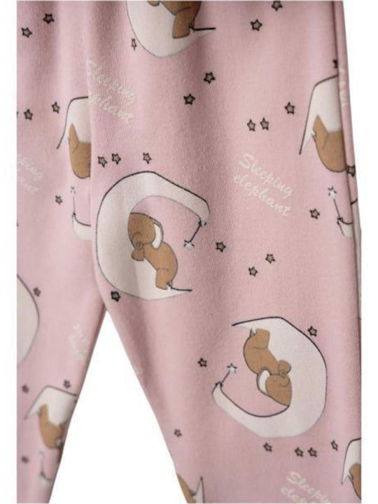 Evita Kids Winter Pajama Pink
