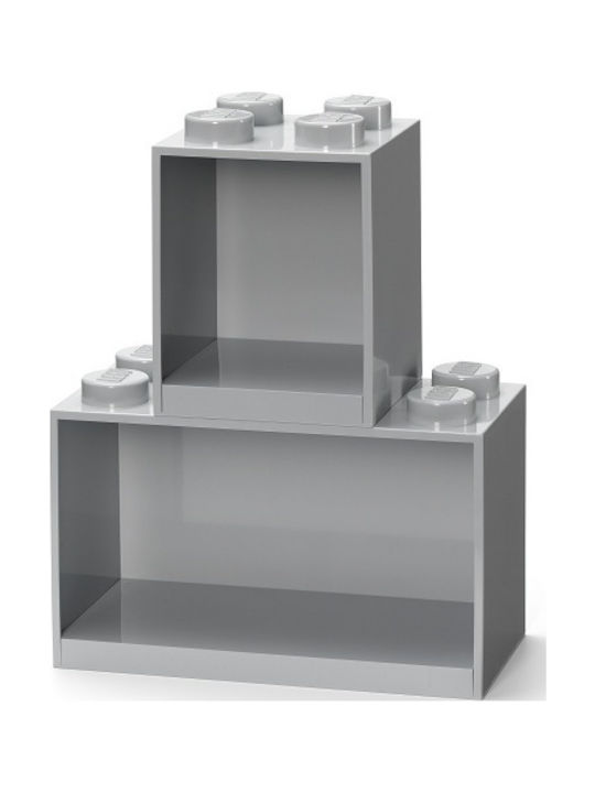 Raft Pentru Copii De Perete Gri 21.1x21.1x31.8cm