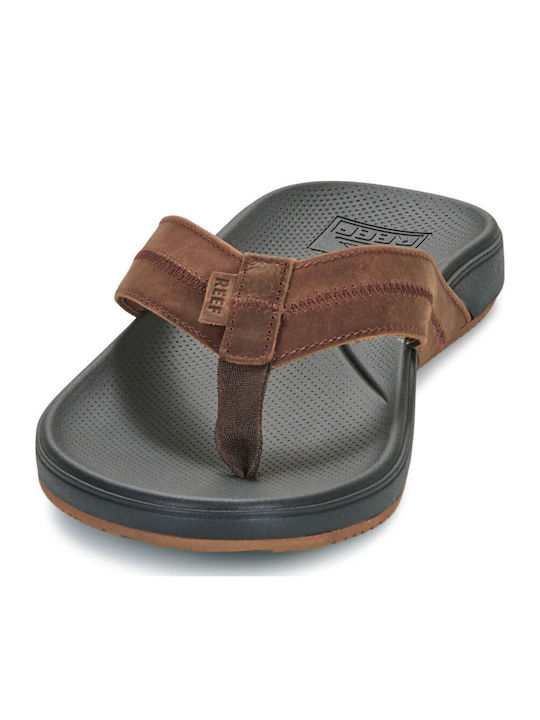 Ανδρικά Flip Flops Ανατομικά Καφέ