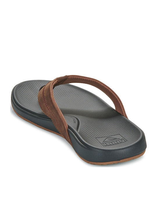 Ανδρικά Flip Flops Ανατομικά Καφέ