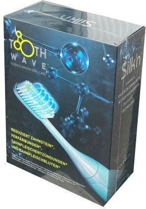 Silk'n Toothwave Elektrische Zahnbürste mit Reisetasche Weiß