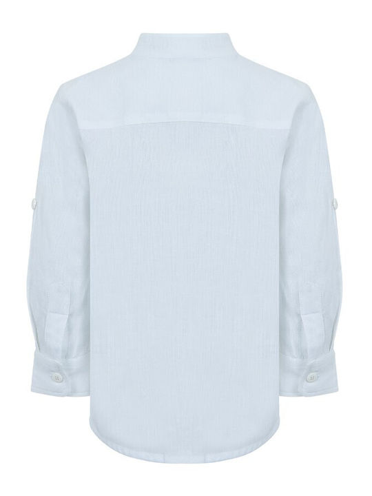 Lapin Boys Baptism Suit White