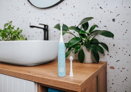 Concept Smile Children's Electric Toothbrush with Chronograph for 5+ Years with Replacement Heads
