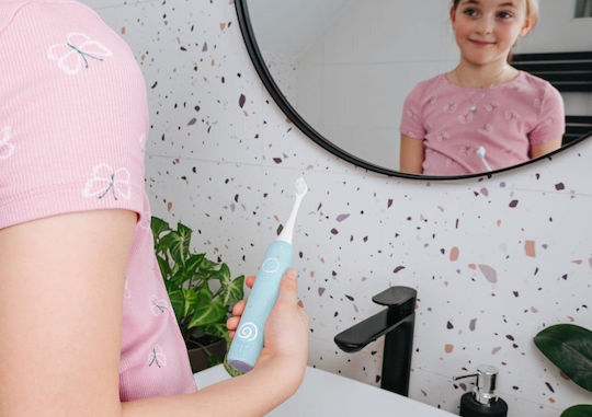 Concept Smile Children's Electric Toothbrush with Chronograph for 5+ Years with Replacement Heads