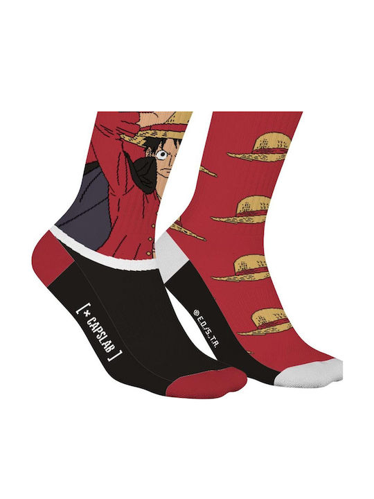 Capslab Socks One Piece Luffy Cl Op2 1 Scs Luf Capslab Socks One Piece Luffy Cl Op2 1 Scs Luf
