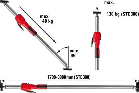 Bessey Werkzeugzubehör Stützarm STE300 1Stück