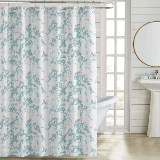 Ankor Κουρτίνα Μπάνιου 180x180cm Τυρκουάζ Ankor Κουρτίνα Μπάνιου 180x180cm Τυρκουάζ