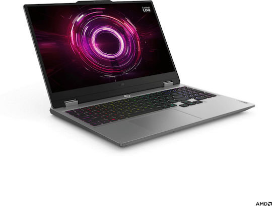 Lenovo LOQ 15AHP10 15.6" IPS 144Hz (Ryzen 7-250/32GB/1TB SSD/GeForce RTX 5060/Без операционна система) Luna Grey (GR Клавиатура)