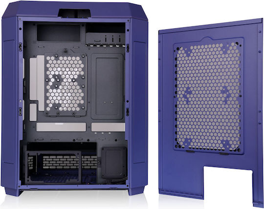 Thermaltake The Tower 600 Gaming Midi-Turm Computergehäuse mit Seitenfenster Future Dusk