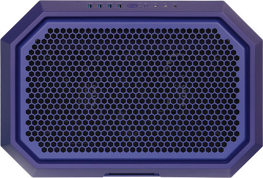 Thermaltake The Tower 600 Gaming Midi-Turm Computergehäuse mit Seitenfenster Future Dusk