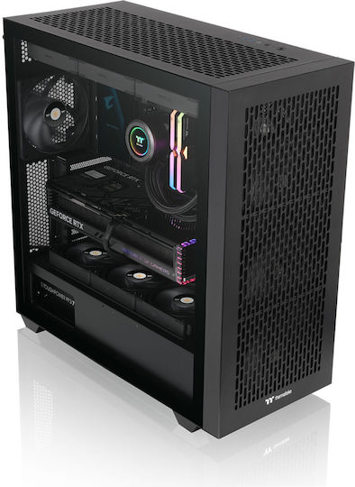 Thermaltake AX500 Gaming Full Tower Carcasă PC cu Deschidere Laterală Neagră