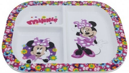 Stor Детска Чиния за Хранене Minnie от Пластмаса