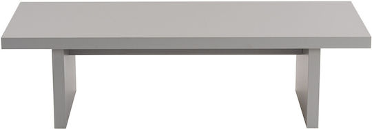 Rectangular Central Coffee Table Sanctuary Wooden Gray W110xD45xH41.5cm