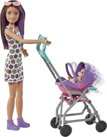 Barbie Skipper Playset - Babysitter Puppenset für 3+ Jahre alt+ Jahre