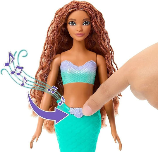 Κούκλα Disney Πριγκίπισσα Ariel Τραγουδά Νέο Προϊόν