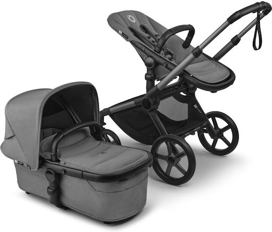 Bugaboo Fox 5 Бебешка количка 2 в 1 Graphite / Moon Grey 9.9кг