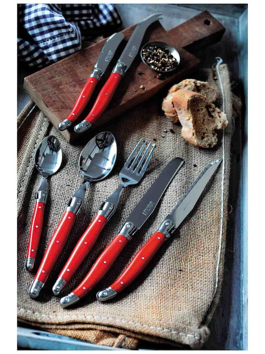 Andre Verdier Set Cuțite cu Suport din Oțel Inoxidabil 12cm 6buc