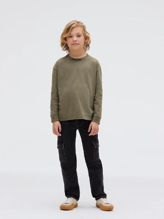 Kids' Cargo Pants Grey