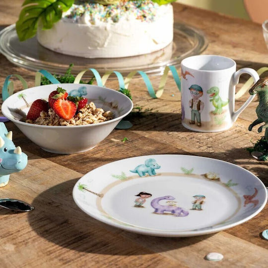 Leonardo Feeding Set made of Porcelain Multicolour 3pcs