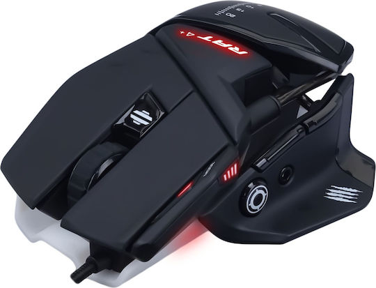 Mad Catz R.A.T. 4+ Gaming Ποντίκι 7200 DPI Μαύρο
