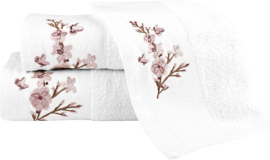 Borea Set Prosoape de Baie 3 buc Cherry Pulbere