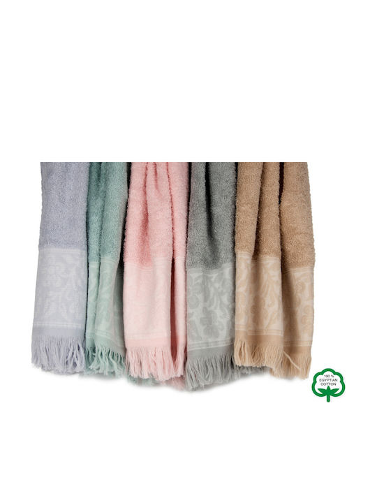 Dimcol Bath Towel Set 3pcs Nemesis 11 Grey Dark Weight 475gr/m²