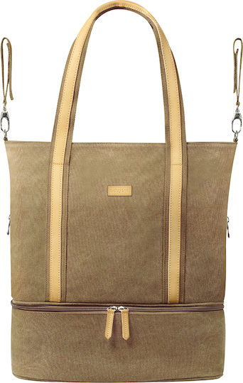 Babyono Shoulder/Hand Diaper Bag Beige