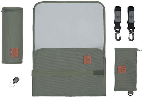 Laessig Laessig Wickeltasche Rucksack Adventure Khaki