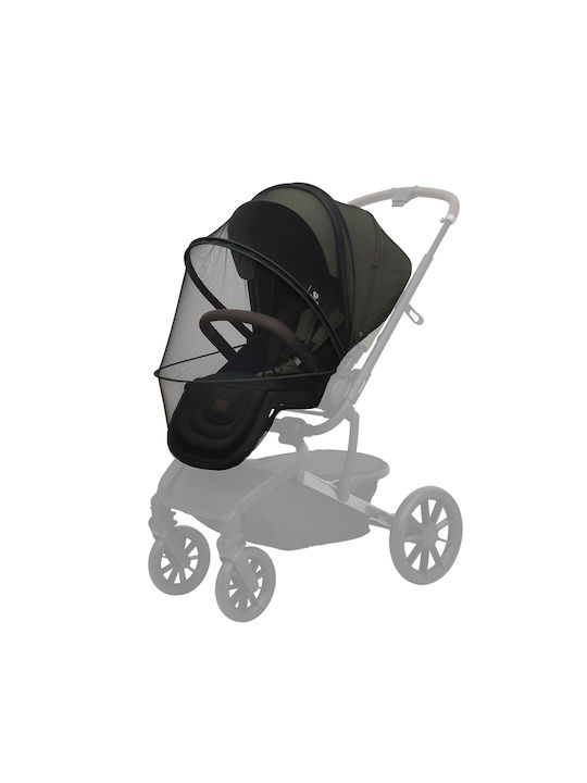 Dovadi Mosquito Net for Stroller Tulle Black 80x45x45cm