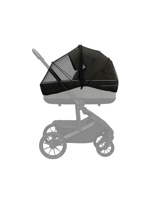 Dovadi Mosquito Net for Stroller Tulle Black 80x45x45cm