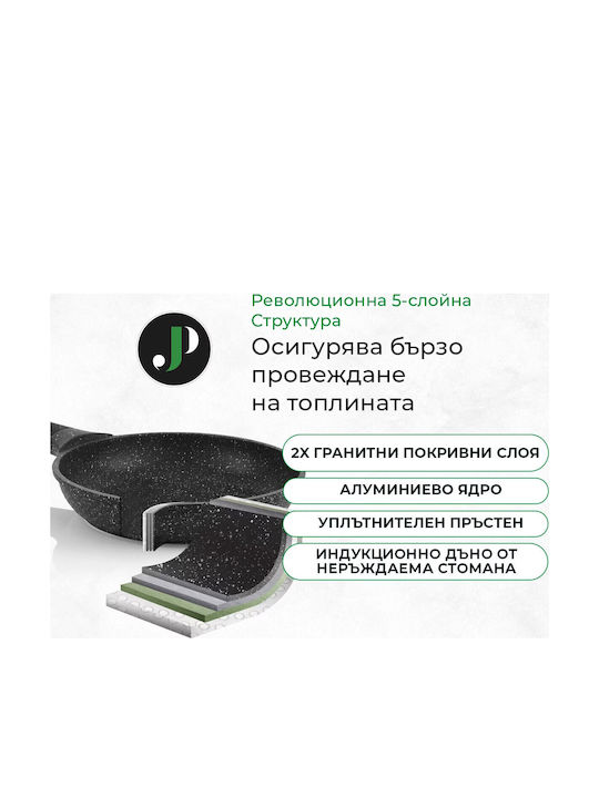 Just Perfecto Комплект Съдове За Готвене От Лят Алуминий С Незалепващо Покритие 8 Части
